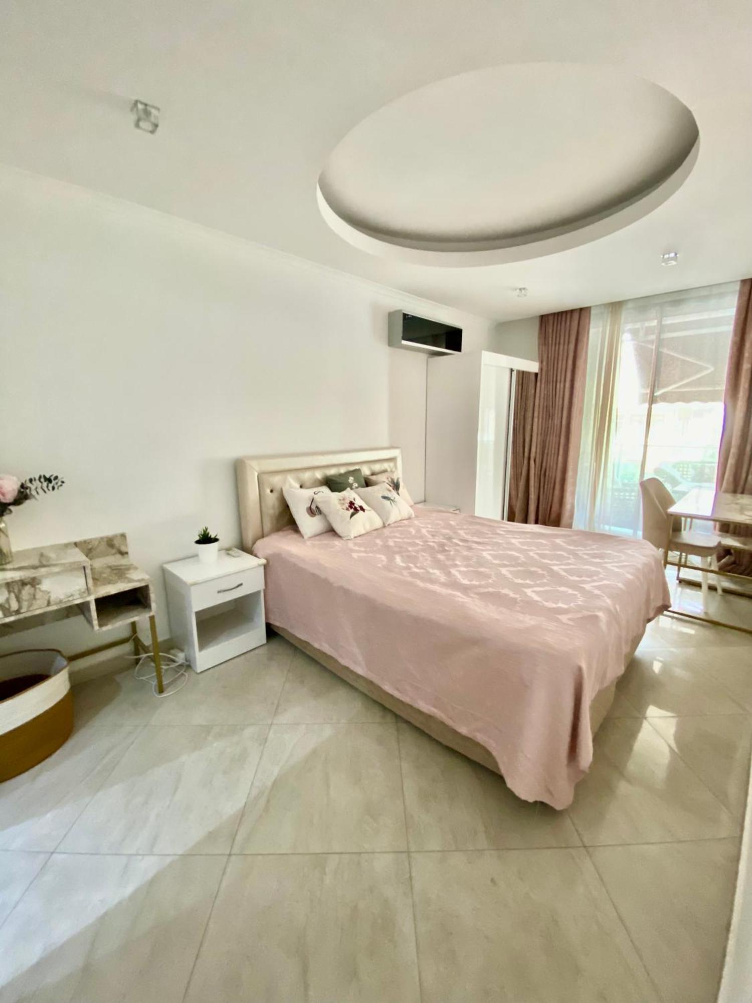 Luxury Flat 2 Mins From Beach Alanya Bagian luar foto